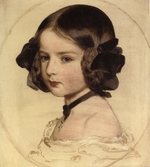 Winterhalter, Franz Xavier - Princess Clotilde of Saxe-Coburg and Gotha (1846-1927)