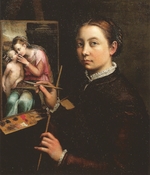 Anguissola, Sofonisba - Self-portrait