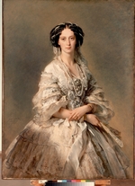 Winterhalter, Franz Xavier - Portrait of Maria Alexandrovna (1824-1880), Empress of Russia