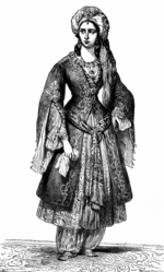 Devéria, Achille - Élisa Rachel as Roxane in Bajazet by Racine