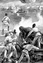 Anonymous - The Bombardment of Alexandria on 11 July 1882