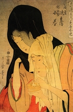 Utamaro, Kitagawa - Nocturnal exit