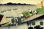 Hokusai, Katsushika - From the series Hundred Poems by One Hundred Poets: Fujiwara no Michinobu Ason