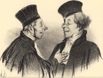 Daumier, Honoré - My dear! You fainted... admirably. It really made a lasting impression!