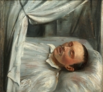 Schwede, Robert - Poet Mikhail Lermontov (1814-1841) on the deathbed