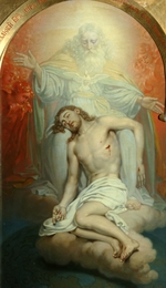Borovikovsky, Vladimir Lukich - God the Father lamenting over the dead Christ