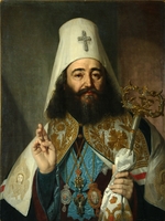 Borovikovsky, Vladimir Lukich - Portrait of Catholicos-Patriarch of All Georgia Anton II (1788-1811)