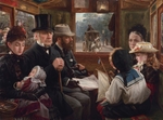 Morgan, Alfred - An Omnibus ride to Piccadilly Circus (Mr Gladstone travelling with ordinary passengers)
