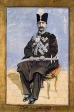 Fazl Ullah ben mirsa Muhammad - Portrait of Naser al-Din Shah Qajar (1831-1896)