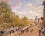 Pissarro, Camille - Quai Malaquais, Sunny Afternoon