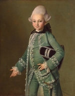 Christineck, Carl Ludwig Johann - Portrait of Count Alexei Bobrinsky as a Child