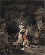 Descourtis, Charles Melchior - The Lover Caught Unawares