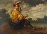 Droochsloot, Jost Cornelisz - Self-Portrait in a Landscape