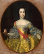 Grooth, Georg-Christoph - Portrait of the Grand Duchess Ekaterina Alekseyevna (1729-1796)