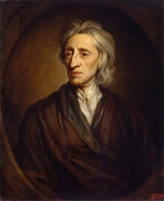 Kneller, Sir Gotfrey - Portrait of the physician and philosopher John Locke (1632-1704)