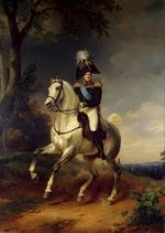 Krüger, Franz - Equestrian Portrait of Emperor Alexander I (1777-1825)