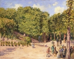 Pissarro, Camille - Town Park in Pontoise