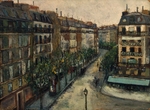 Utrillo, Maurice - Rue Custine à Montmartre