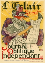 Thomas, Henry Atwell - L'Eclair: Journal Politique Independent (Poster)