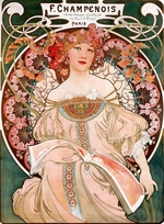 Mucha, Alfons Marie - F. Champenois Imprimeur-Editeur (Poster)