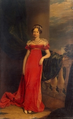Dawe, George - Portrait of Grand Duchess Maria Pavlovna of Russia (1786–1859), Grand Duchess of Saxe-Weimar-Eisenach