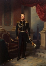 Krüger, Franz - Portrait of the Crown prince Alexander Nikolayevich (1818-1881)