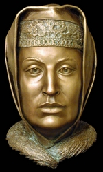Nikitin, Sergey Alexeyevich - Grand Princess Sophia Palaiologina (1448-1503), wife of Ivan III of Russia (Forensic facial reconstruction)