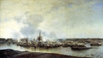 Bogolyubov, Alexei Petrovich - The naval Battle of Gangut on July 27, 1714