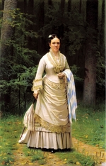 Kramskoi, Ivan Nikolayevich - Portrait of Vera Tretyakova