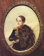 Lermontov, Mikhail Yuryevich - Self-Portrait