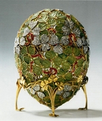 Perkhin, Michail Yevlampievich, (Fabergé manufacture) - The Clover Leaf Egg