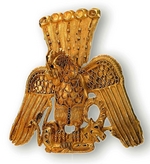 Scythian Art - Gold pendant in the form of a raptor
