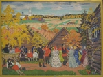 Kustodiev, Boris Michaylovich - Village festival