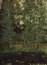 Vasnetsov, Viktor Mikhaylovich - Pond in Akhtyrka