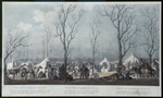 Sauerweid, Alexander Ivanovich - Bivouac of the Cossacks at the Avenue des Champs-Elysées in Paris on March 1814