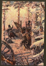 Vereshchagin, Vasili Vasilyevich - Bayonet Charge. Hurrah! Hurrah!