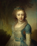 Borovikovsky, Vladimir Lukich - Grand Duchess Elena Pavlovna of Russia (1784-1803), Grand Duchess of Mecklenburg-Schwerin