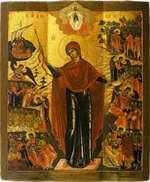 Russian icon - Icon of the Mother of God The Rejoicing of The Sorrowful