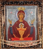 Russian icon - The Inexhaustible Chalice