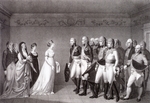 Bolt, Johann Friedrich - The Meeting Between Luise of Prussia and the Crown Prince Alexander of Russia in Memel