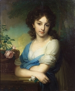 Borovikovsky, Vladimir Lukich - Portrait of Yelena Alexandrovna Naryshkina (1785-1855)