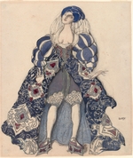 Bakst, Léon - Costume design for the Ballet La Légende de Joseph by R. Strauss