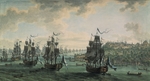 Ivanov, Mikhail Matveevich - The Russian Squadron under the command of Ushakov on the Bosporus Strait at Constantinople