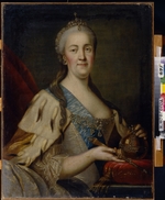 Sablukov, Ivan Semyonovich - Portrait of Empress Catherine II (1729-1796)