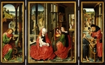 Baegert, Derick - Saint Luke Triptych
