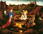 Eyck, Hubert (Huybrecht), van - The Three Marys at the Sepulchre