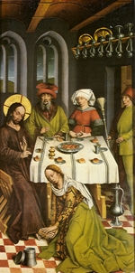 Herlin (Herlein), Friedrich - Christ at the house of Simon the Pharisee