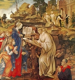 Lippi, Filippino - The Vision of Saint Bernard