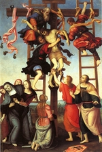 Perugino - The Descent from the Cross