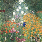 Klimt, Gustav - Farm Garden (Flower Garden)